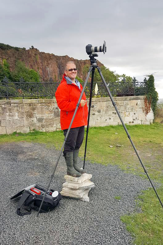 Improvising with concrete slabs at Aberdour Jetty