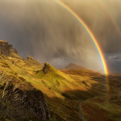 Double Rainbow, Quiraing, Isle of Skye, Scotland