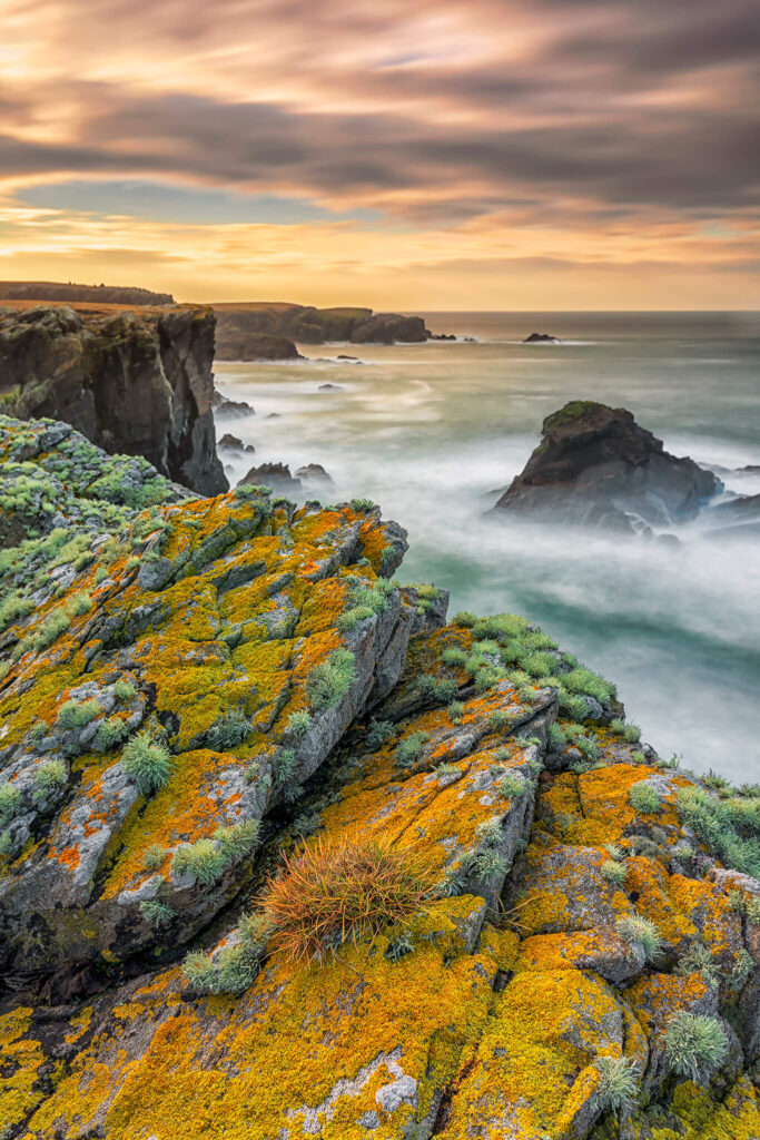 Lichen On Coastal Cliffs, Butt of Lewis, Isle of Lewis, Scottish Landscape Photographer of the Year 2021, Commended