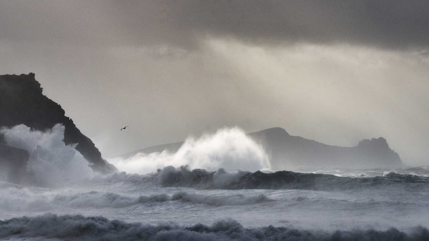 Stormy Clogher, Dingle, Rodney O'Callaghan