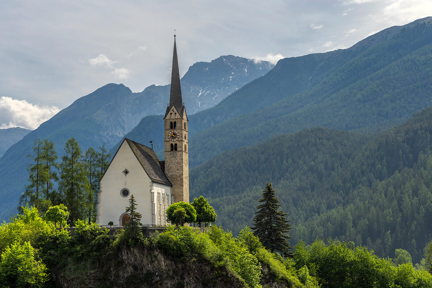 Reformed Church, Scuol, Switzerland